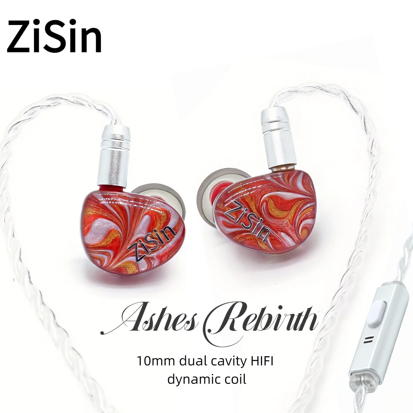 Planar Magnetic Iem Earphones - ZiSin 340 IEM com Driver de