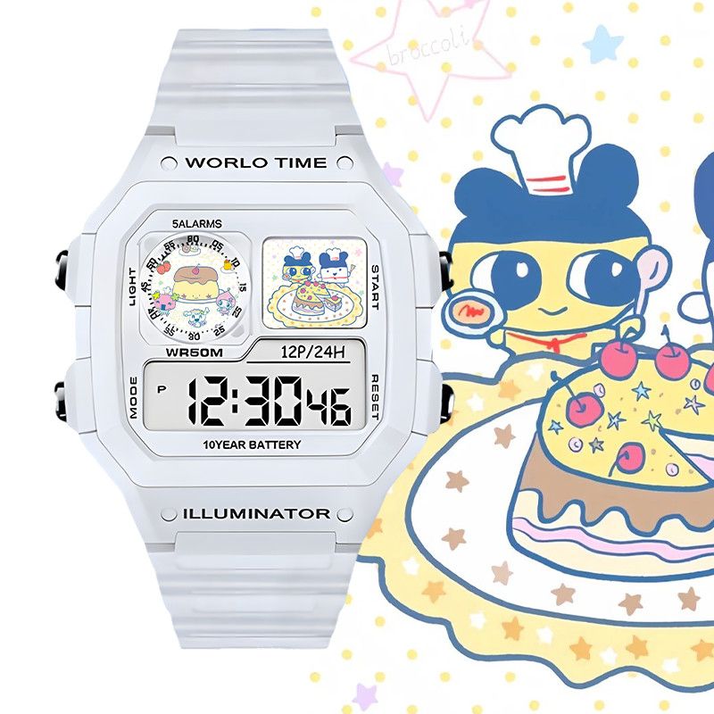 Smartwatches - Relógio Eletrônico Inteligente Tamagotchi Big Mouth