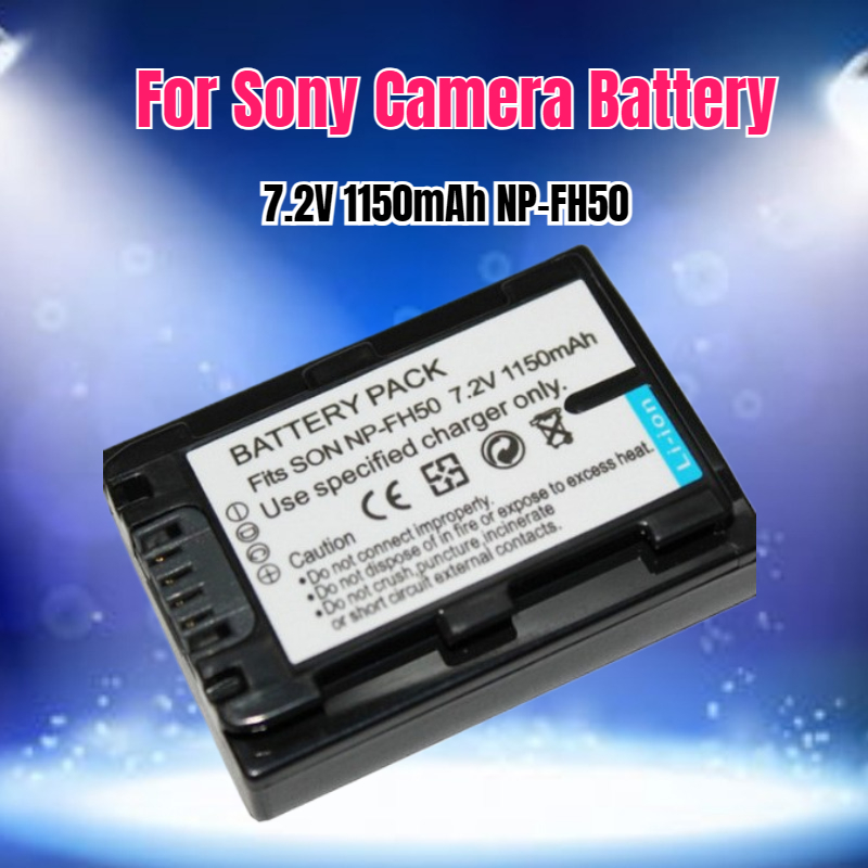 Drones - Bateria de câmera 7.2V 1150mAh NP-FH50