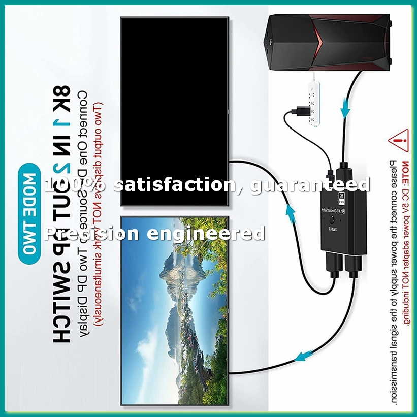 Laptops - Switch DisplayPort 8K 2 em 1