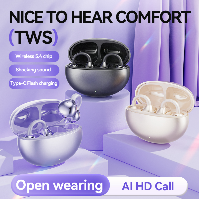 Open Ear Air Conduction Headphones - M91 clipe de orelha sem fio