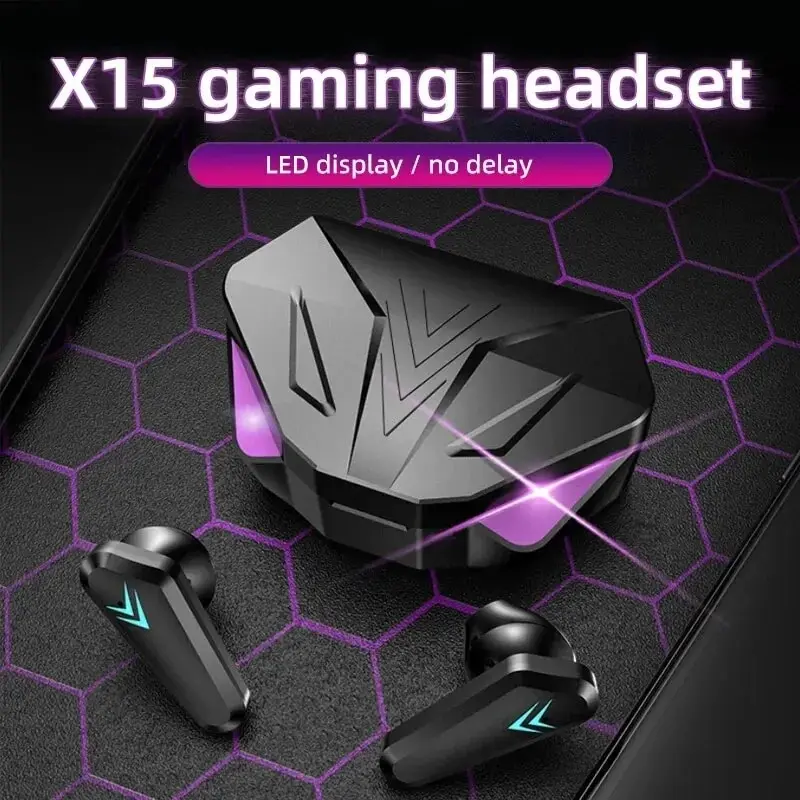 Gaming Headset With Mic Rgb - Tws sem fio bluetooth 5.3 fone