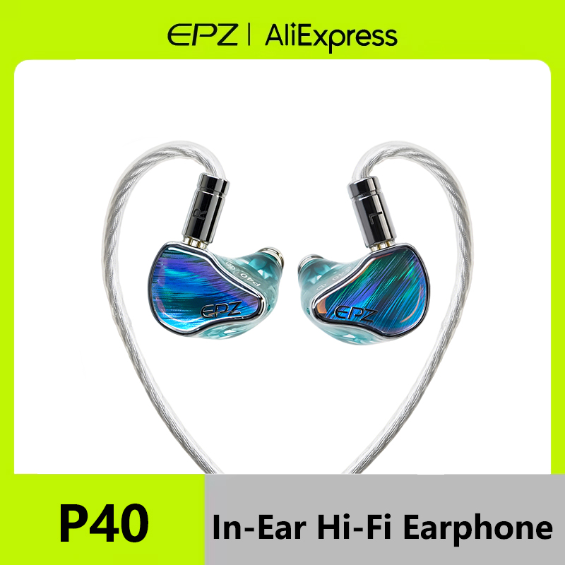 Planar Magnetic Iem Earphones - Fone de Ouvido Intra-auricular EPZ P40