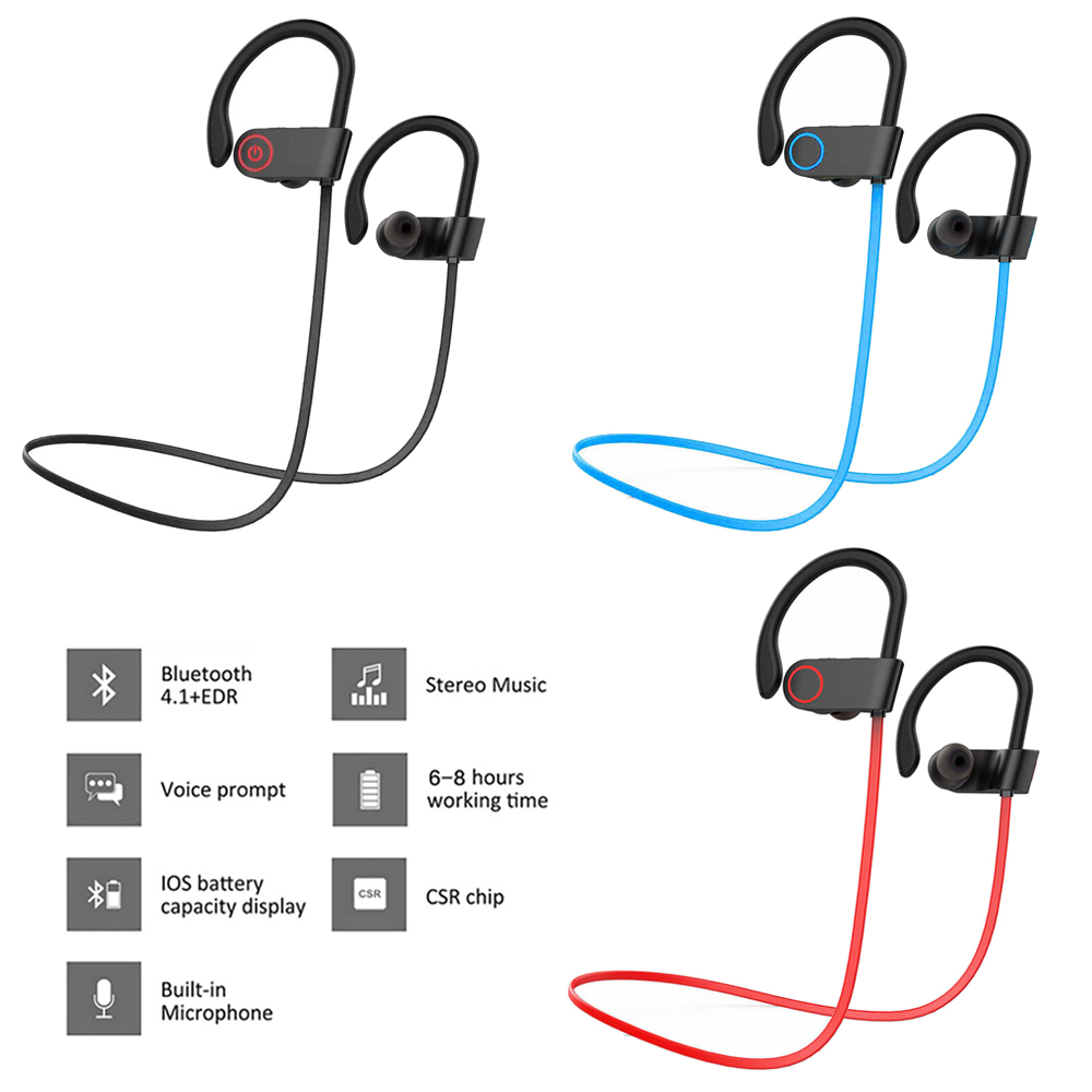Bone Conduction Running Headphones - 2024 esportes neckband sem fio correndo