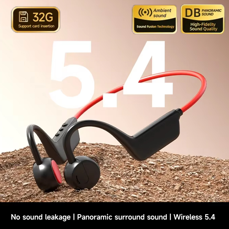Bone Conduction Running Headphones - Fones de Ouvido Bluetooth por Condução