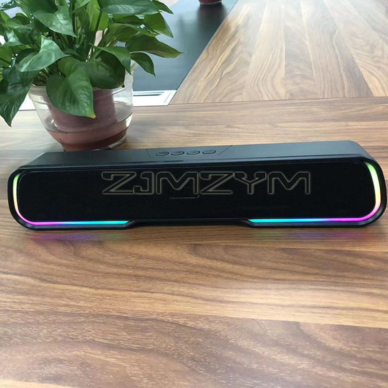 Rgb Computer Soundbar For Pc - Caixa de Som Bluetooth com Luzes