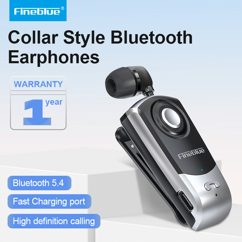 Type C Wired Earphones With Mic - Fineblue f960 fone de ouvido sem