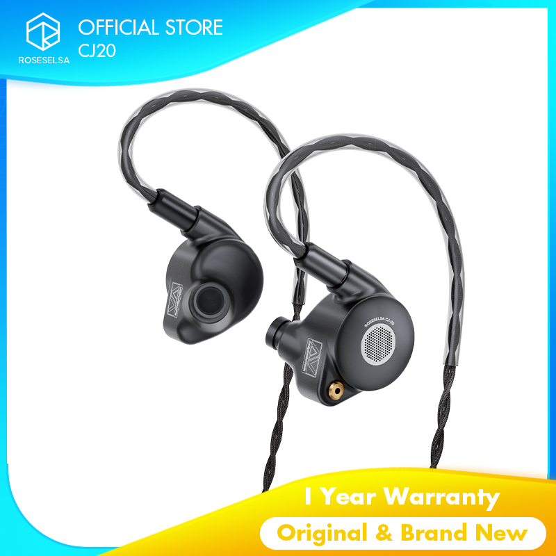 Planar Magnetic Iem Earphones - ROSESELSA X AAV CJ20 Fones de