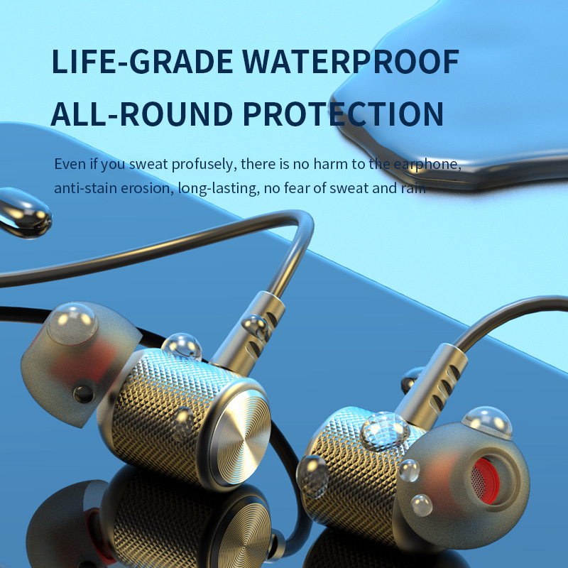 Fones de ouvido sem fio blueto - Magnetic Neckband Sports Earphones avaliação e preço