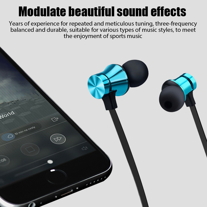 Novo Headset Esportivo Sem Fio - Magnetic Neckband Sports Earphones avaliação e preço