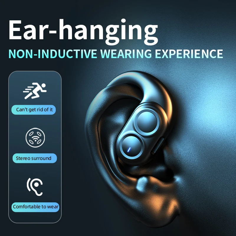Fones de ouvido sem fio blueto - Open Ear Air Conduction Headphones avaliação e preço