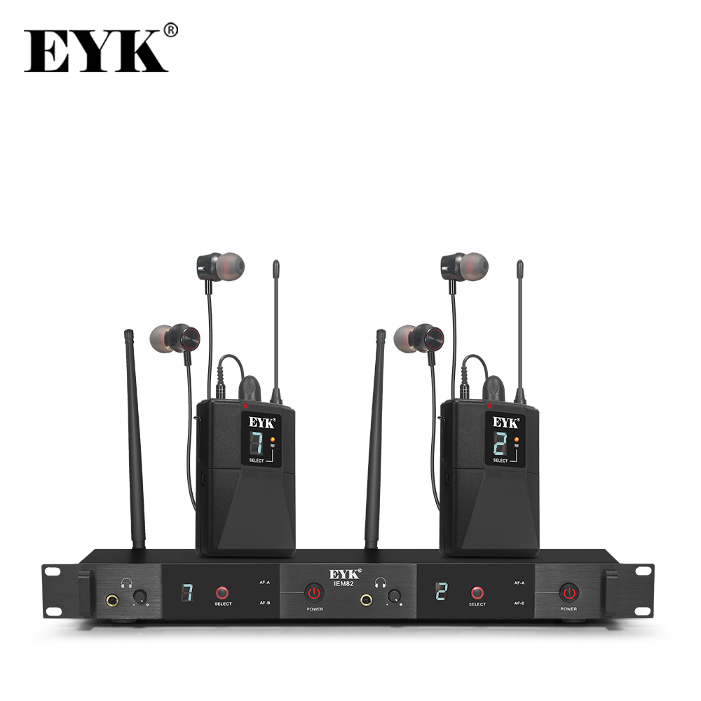 Eyk iem82 uhf sem fio no siste - In Ear Monitors For Singers avaliação e preço