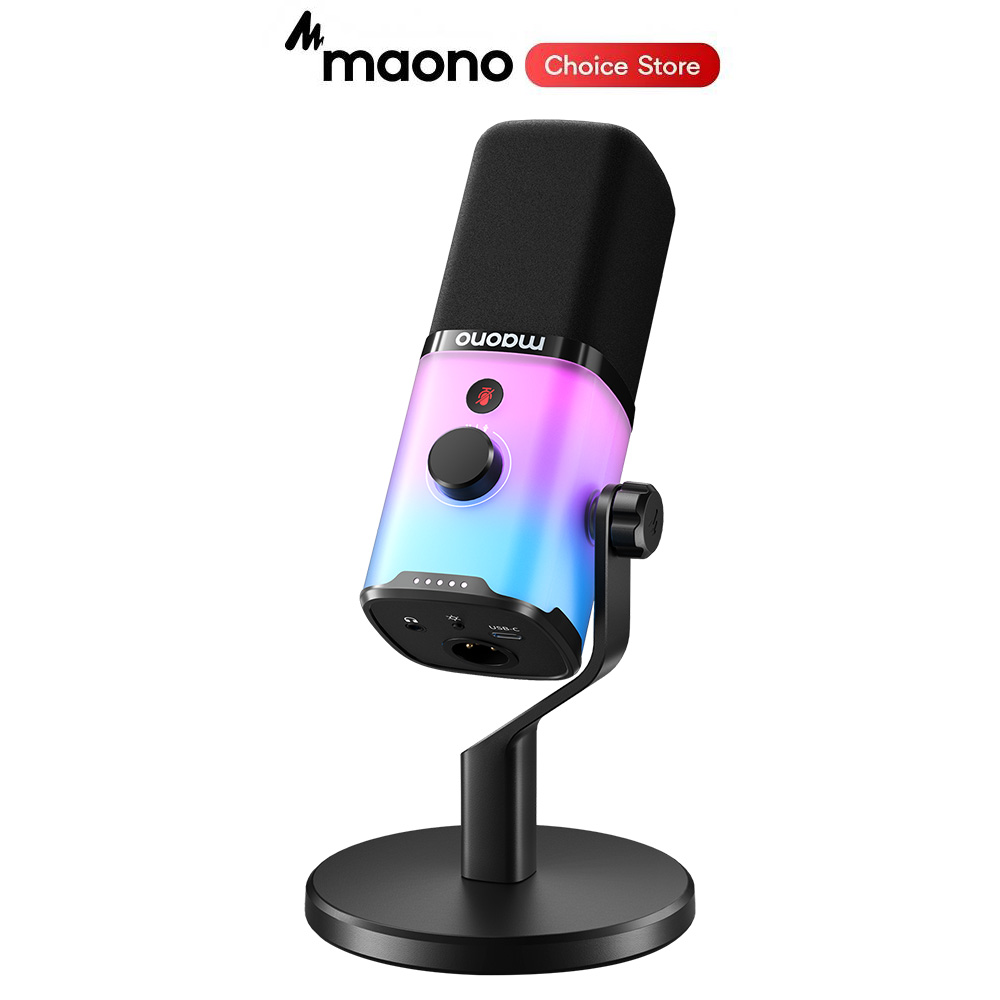 MAONO PD100X Gaming MIC, Micro - Gaming Headset With Mic Rgb avaliação e preço