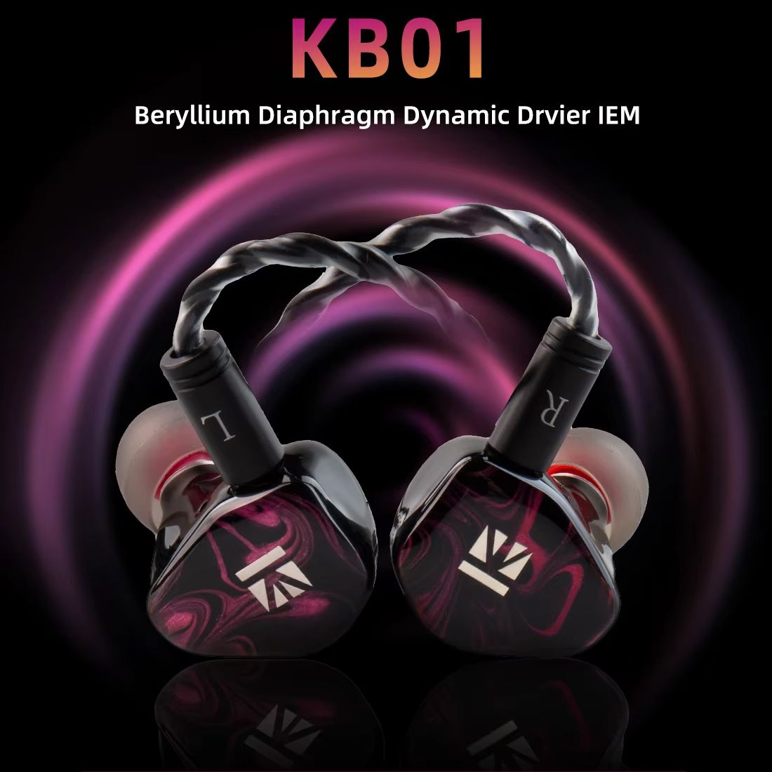 KBEAR KB01 Fones de ouvido int - In Ear Monitors For Singers avaliação e preço
