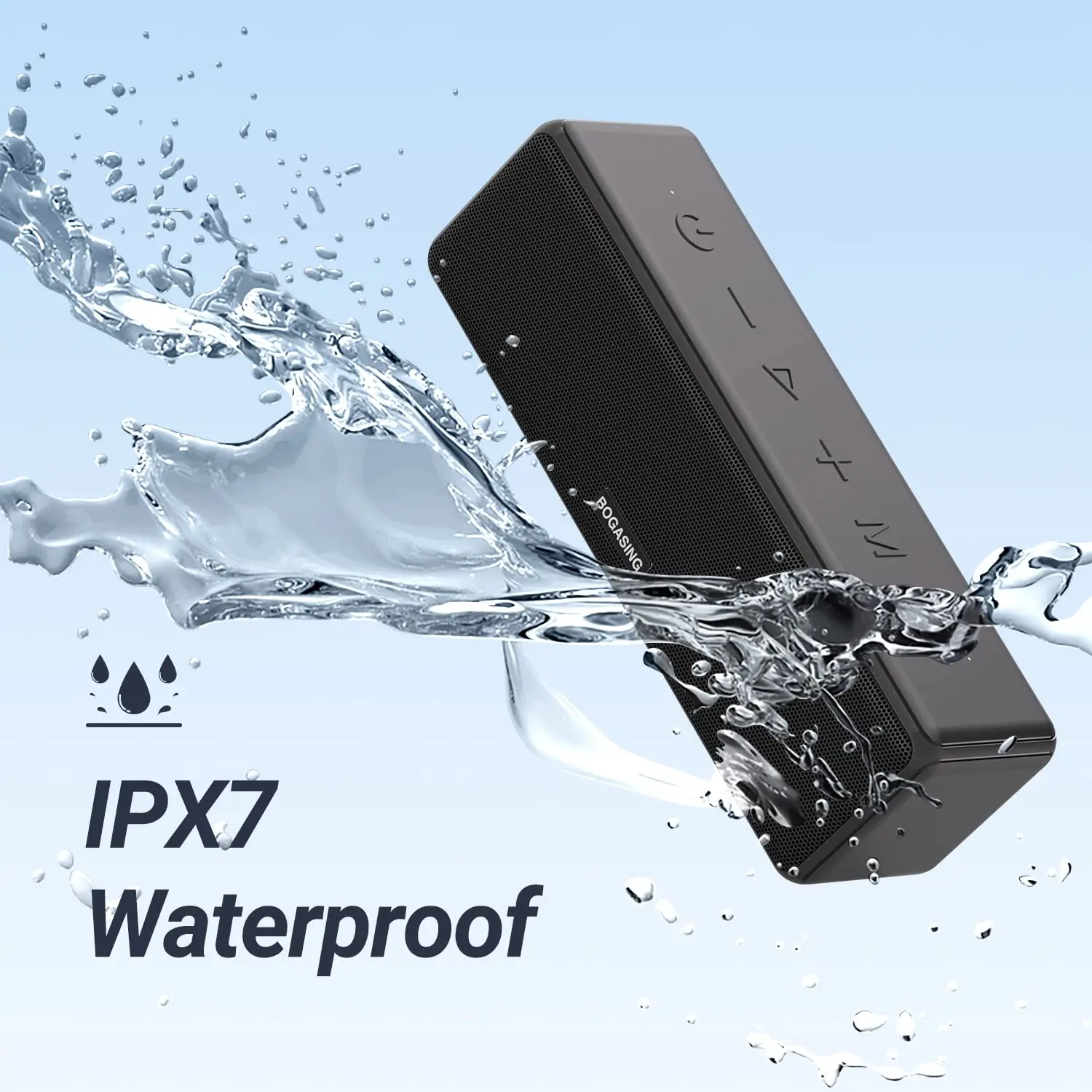 BOGASING M8 Caixa de Som Bluet - Portable Bluetooth Speaker Waterproof Ipx7 avaliação e preço