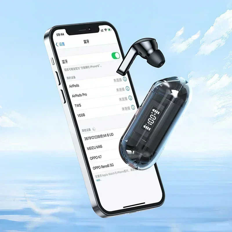 Fones de Ouvido Bluetooth TWS  - Tws Earbuds Bluetooth 5.3 avaliação e preço