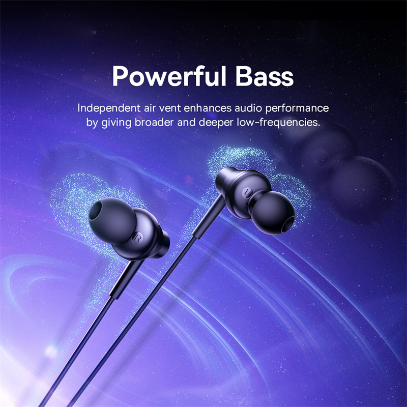 Baseus Encok CZ11/HZ11 Fones d - Type C Wired Earphones With Mic avaliação e preço