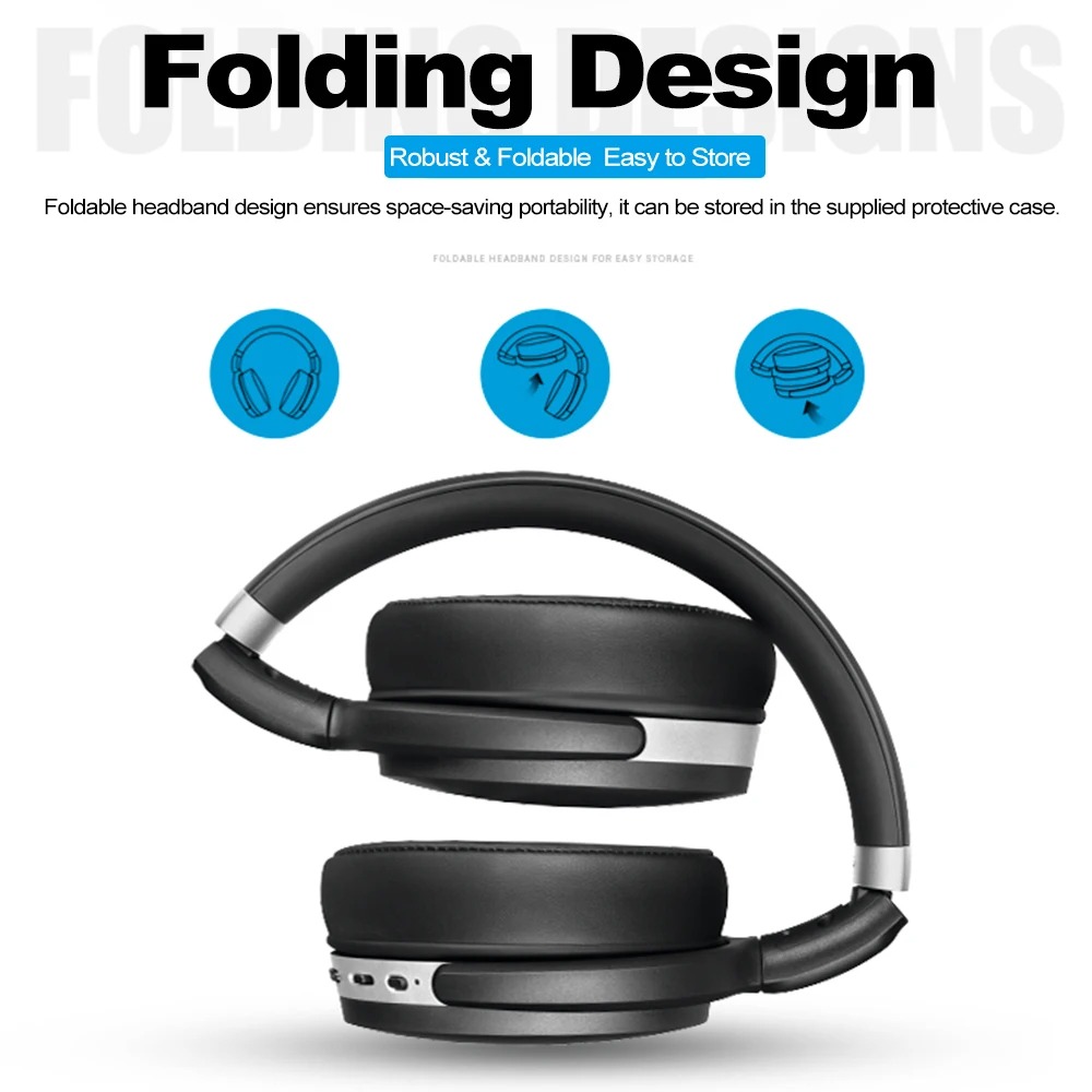 Fones de Ouvido Sem Fio Sennhe - Anc Wireless Over Ear Headphones avaliação e preço