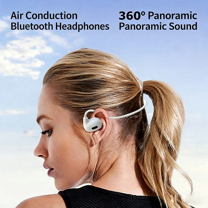 Fone de ouvido bluetooth por c - Bone Conduction Running Headphones avaliação e preço