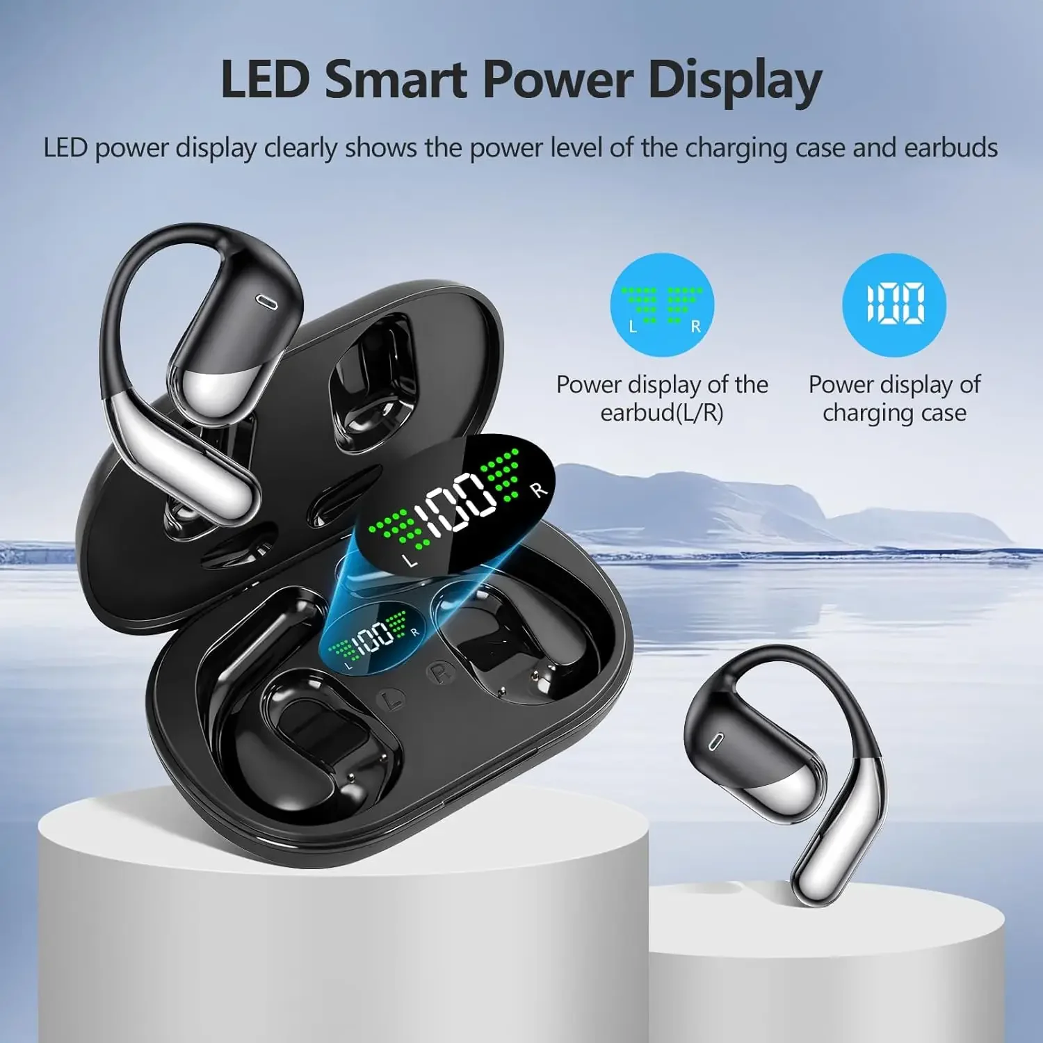 Fones de Ouvido Sem Fio Esport - Anc Wireless Over Ear Headphones avaliação e preço