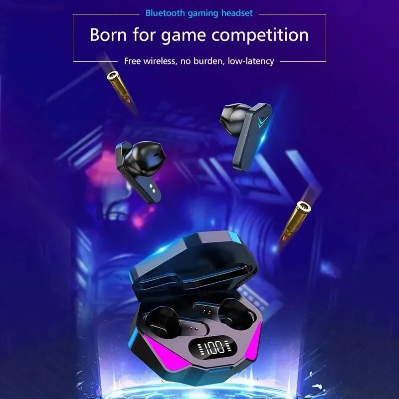 Tws sem fio bluetooth 5.3 fone - Gaming Headset With Mic Rgb avaliação e preço