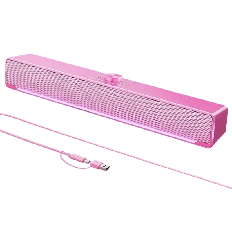Multi-mídia rgb desktop comput - Rgb Computer Soundbar For Pc avaliação e preço