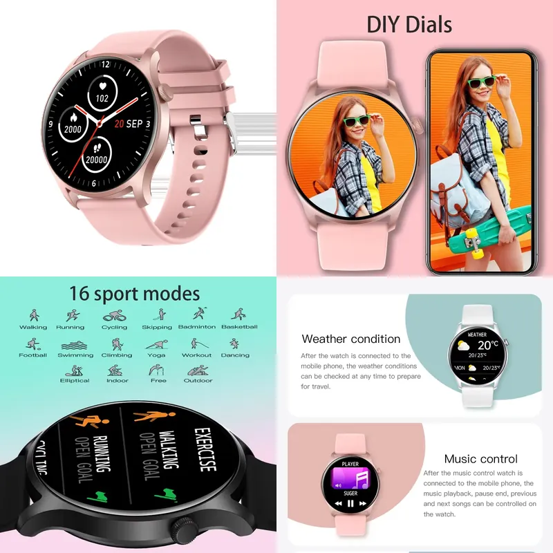 Relógio Inteligente SENBONO MA - Smartwatches avaliação e preço