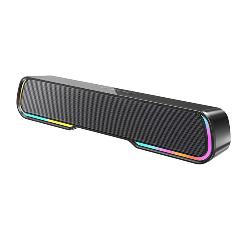 Caixa de Som Bluetooth com Luz - Rgb Computer Soundbar For Pc avaliação e preço