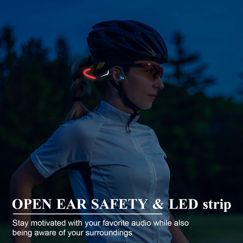 Fones de Ouvido Bluetooth DV68 - Bone Conduction Running Headphones avaliação e preço