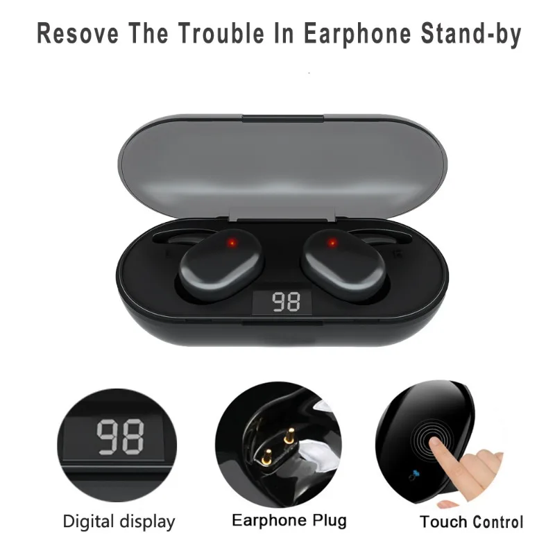 Fones de Ouvido Bluetooth TWS  - Tws Earbuds Bluetooth 5.3 avaliação e preço