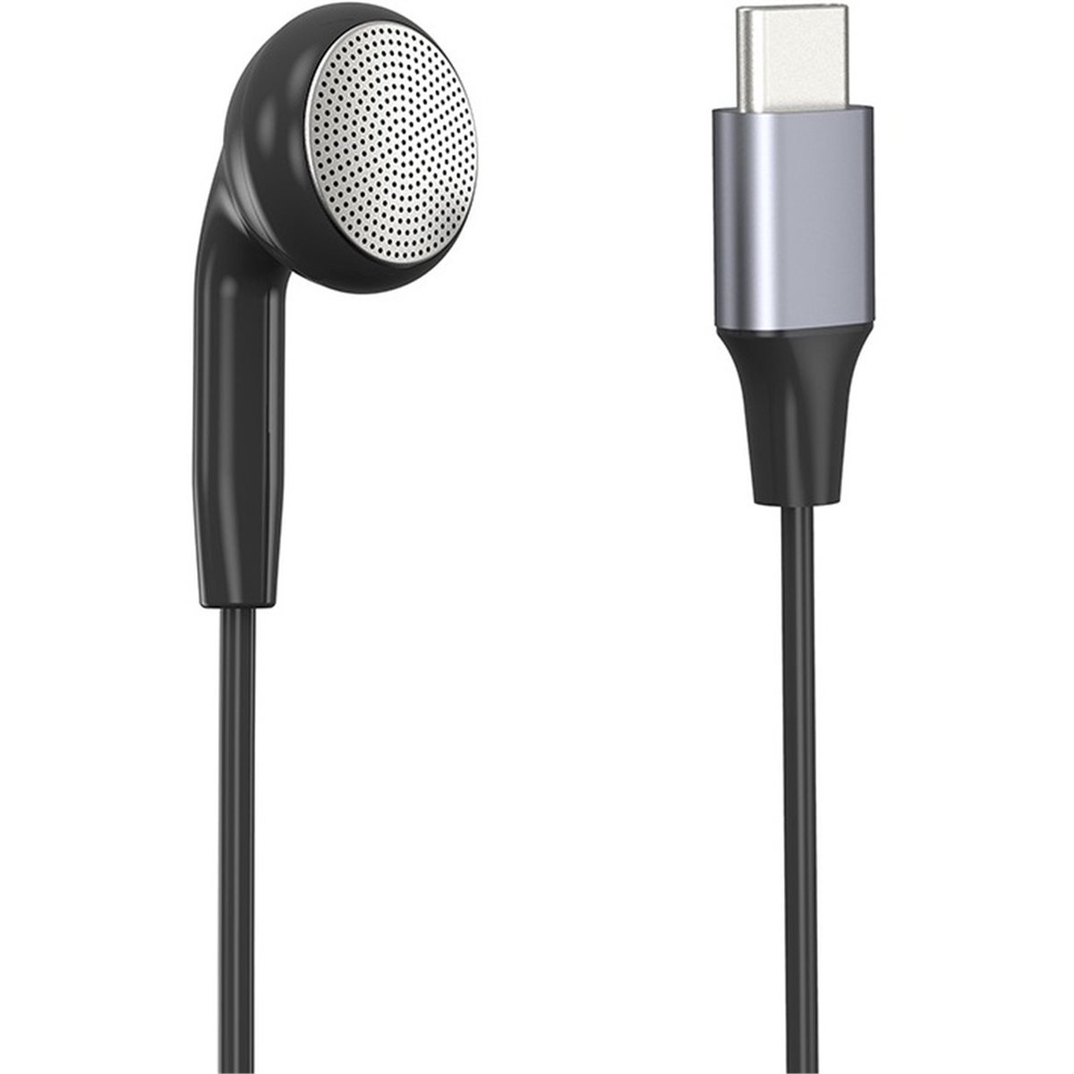 Fone de Ouvido Mono com Fio DT - Type C Wired Earphones With Mic avaliação e preço